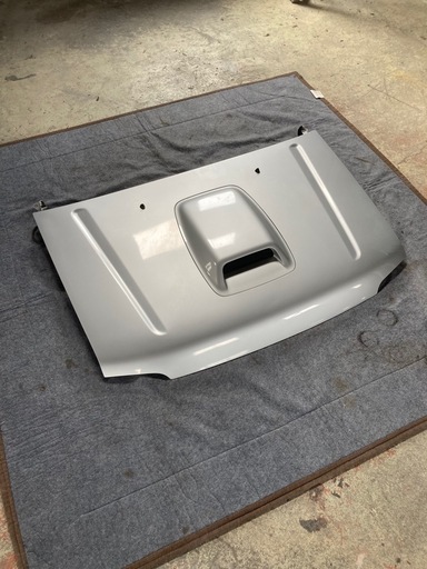 JB23 スズキ ジムニー Z2S シルバー ボンネット ヒンジ ダクト付き