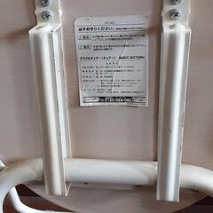 山善折りたたみデスク&チェアの画像
