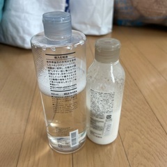 無印良品導入化粧水＆乳液の画像