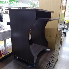 パソコンデスク(スライド棚あり)　85273　の画像