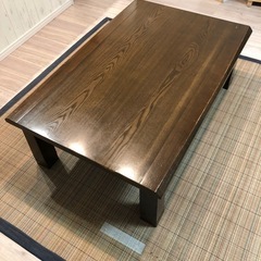 コタツ　　長型コタツ　コタツ布団・コタツ敷付きの画像