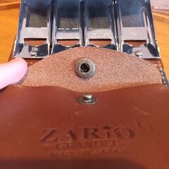 【早いもの勝ち】ZARLO レザー コインケース 黒の画像