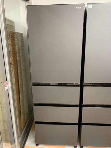 ★ジャングルジャングル石川金沢店★ アクア 冷蔵庫 AQR-VZ46P（K） 458L 2023年製 動作確認／クリーニング済み