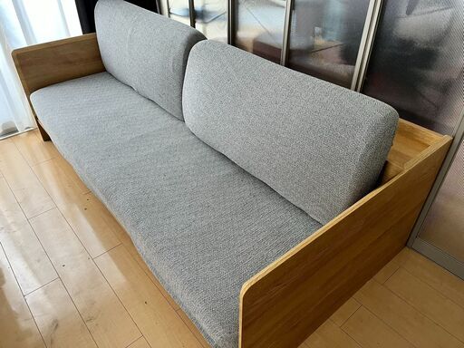 ニトリ 3way ソファベッド ブラウン B1-USB ニトリ ソファーベッド