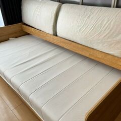ニトリ ３Wayソファベッド（B1-USB）（引き渡し9/10以降 ※要相談）の画像