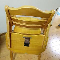 お話中　katoji ハイチェア　子供椅子　 カトージの画像