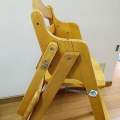 お話中　katoji ハイチェア　子供椅子　 カトージの画像