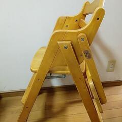 お話中　katoji ハイチェア　子供椅子　 カトージの画像
