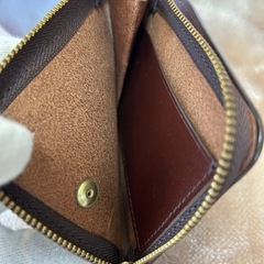 カルトラーレメンズ二つ折り財布レディースコンパクトウォレットさいふサイフ小銭入れ付男性用L字ファスナー栃木レザージャミーウォレットの画像