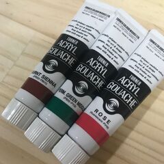 ターナー アクリルガッシュ 20ml 40ml 8色 絵の具の画像