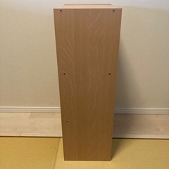 2508 3段カラーボックス　ナチュラルの画像