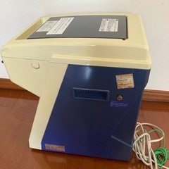 【決まりました】業務用電動かき氷機キューブ　初雪の画像