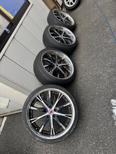 明日のみ一万にします。ワーク20インチホイール　ヴェルファイアにて使用