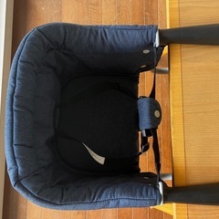 テーブル用ベビーチェア　デニムの画像