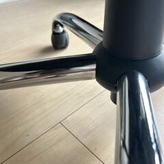 【美品】オフィスチェア ブラックメッシュ ハイバック パソコンチェア ワークチェアの画像