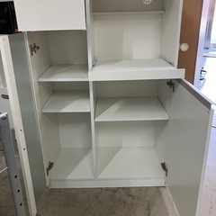 I 2509-001 食器棚 ニトリ キズ汚れ有りの画像