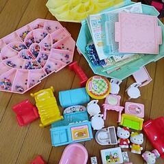 おもちゃ　女の子向け　まとめて　キティ　すみっコの画像