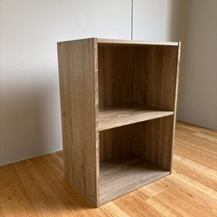 木製収納ボックス/収納棚の画像
