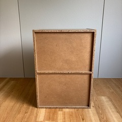 木製収納ボックス/収納棚の画像