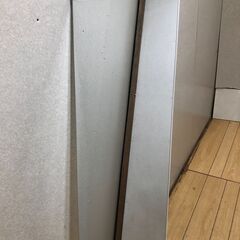  ノーブランド スタンドミラー 姿見 全身鏡 ホワイトフレーム シンプル インテリア 30×151cm 折りたたみ式　88142-7-002の画像