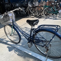 【大人用】整備済中古自転車 26型イーストボーイ/EASTBOY 紺色 <自転車のオオムラ 静岡店>の画像
