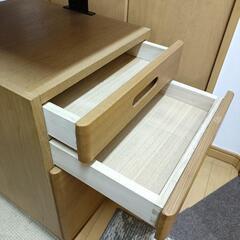 学習机の袖机の画像