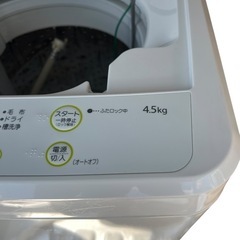 洗濯機 4.5キロ　の画像