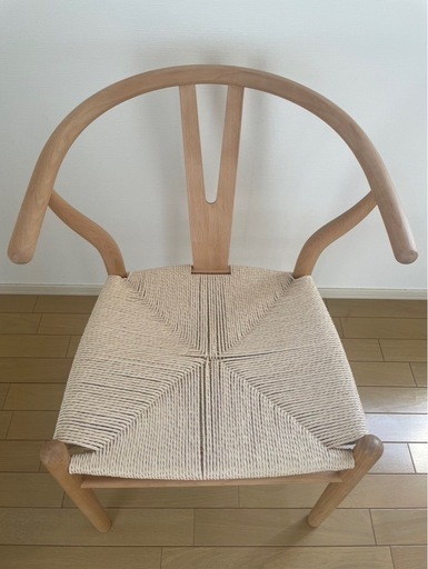 【美品/限定出品】ダイニングチェア2脚セット(Yチェア似)