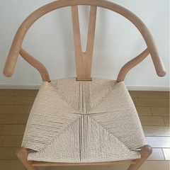 【美品/限定出品】ダイニングチェア2脚セット(Yチェア似)の画像