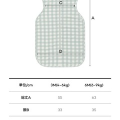 【未使用】Konnyコニーモダールスワドルスーツの画像