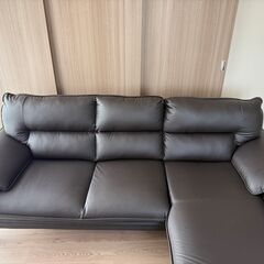 ニトリ ロゾKD NS DBR LC L字ソファの画像
