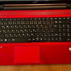 NEC LaVie レッド Win11 SSD 8G Office 超美品の画像