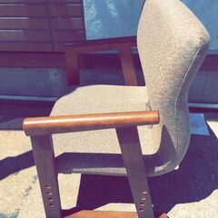 JM20222S)★大特価★高座椅子 高さ調整可 幅：約51cm 高さ：約62cm 奥行：約40cm 中古品【取りに来られる方限定】の画像