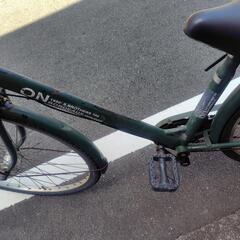 27インチ 自転車 オートライト 7段切り替えの画像