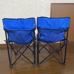 レジャー用チェア2個の画像