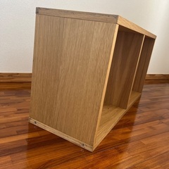無印良品　スタッキングシェルフの画像