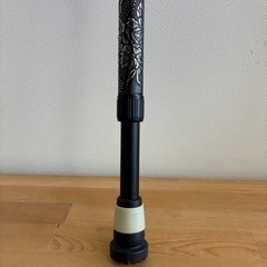 押し花柄ステッキ　伸縮杖　新品の画像