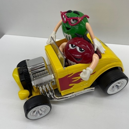 ｍ＆ｍsイエロークラシックカーディスペンサー