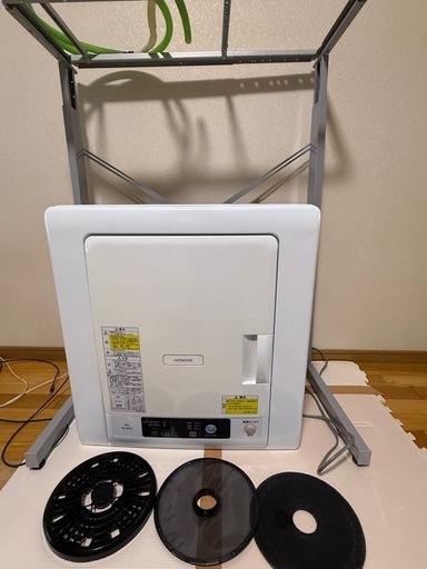 日立 電気式衣類乾燥機専用台付2019 DE-N40WX