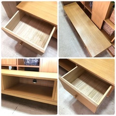 テレビ台 木目調の画像