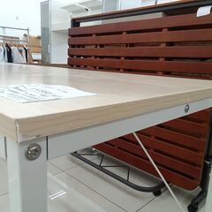 ★リユースのサカイ日立店★HJ7602 ベガコーポレーション デスク ホワイト H180×D60×W72 クリーニング済み の画像