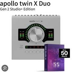 UniversalAudio Apollo Twin duo Gen2 オーディオインターフェースの画像