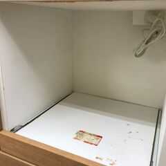 ★リユースのサカイ春日部店★KJ11509 ニトリ 食器棚 ナチュラル H181×W88×D45 クリーニング済みの画像