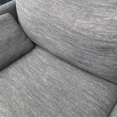 3人掛けソファ＊ブラウンの画像