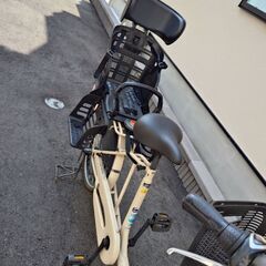 自転車　後ろ乗りの画像