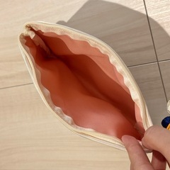 【未使用】韓国の花柄ポーチの画像