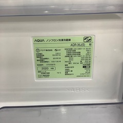 【6ヶ月保証付き！】AQUAの4ドア冷蔵庫のご紹介です！！の画像