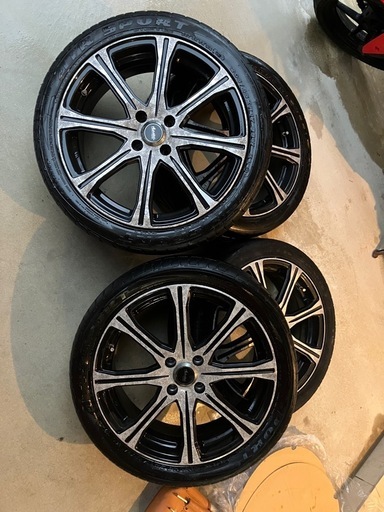 17インチ タイヤホイールセット 4本