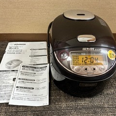 象印 圧力IH炊飯ジャー NP-ZC10KS-TD（5.5合）の画像