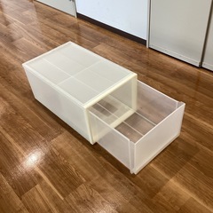 プラ衣装ケース【町田市再生家具】　0901Bの画像